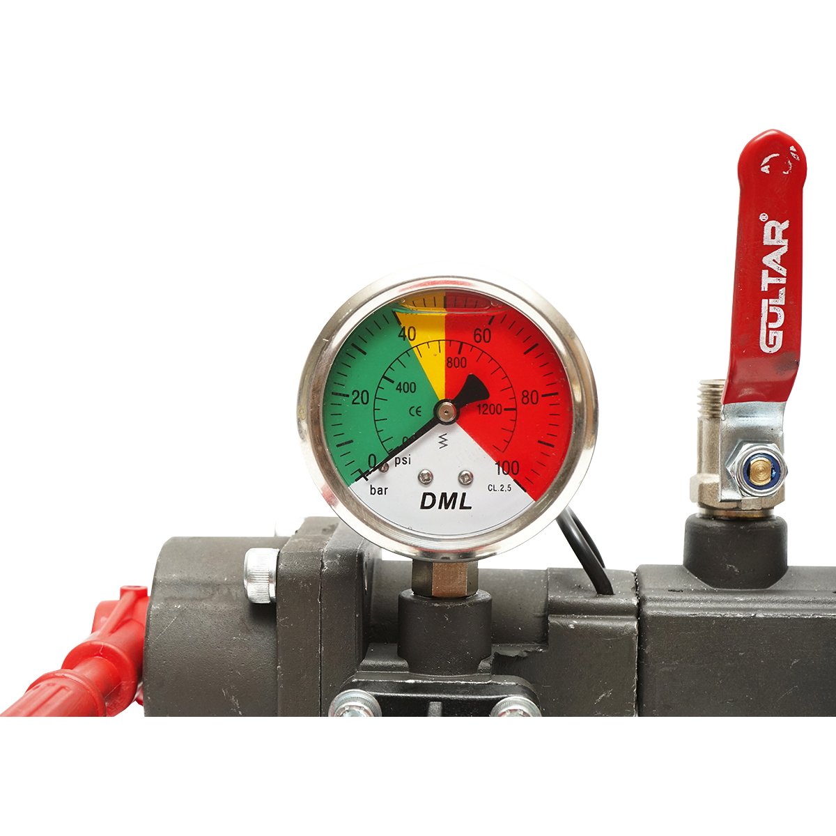 Distribuitor cu 5 cai, manometru glicerina inclus pentru erbicidator